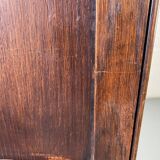 Large vintage wooden bookcase