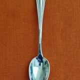 6 small silver-plated spoons