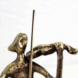 Modernist bronze sculpture