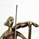 Modernist bronze sculpture