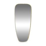 Old rearview mirror - free form - height: 78 cm