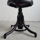 Tabouret de piano en bois courbé par J.J. Kohn, 1900s