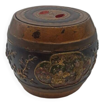 Rice container in lacquer China