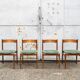 Chaises de salle à manger N° 104 par G. Frattini pour Cassina, 1961, lot de 4