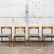 Dining Chairs Nr. 104 by G. Frattini for Cassina, 1961, Set of 4
