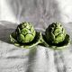 Duo salt and pepper artichoke ceramic