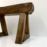 Wooden workshop bench
