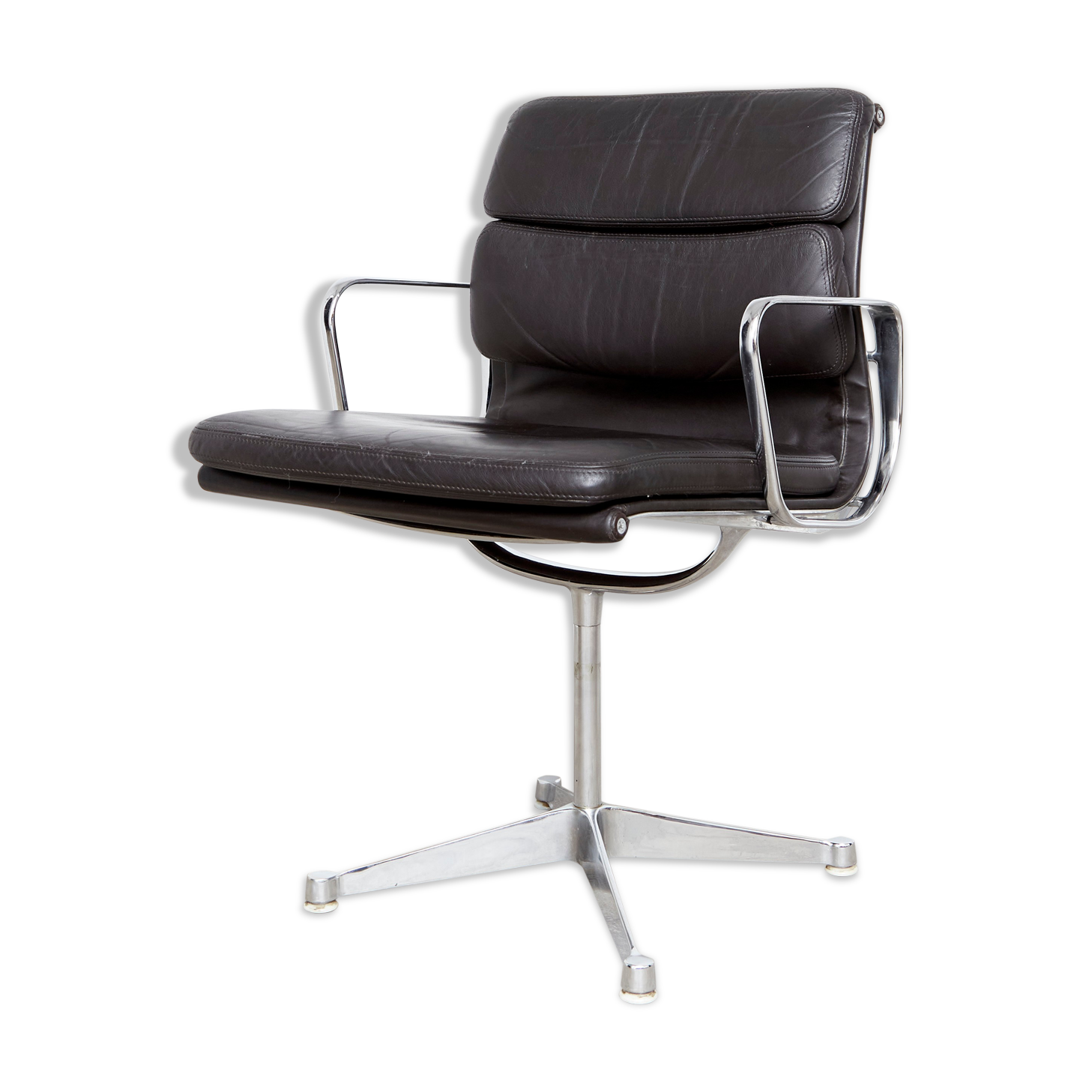 Charles & Ray Eames Soft Pad Chair EA 207 for Herman Miller