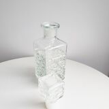 Glass square carafe
