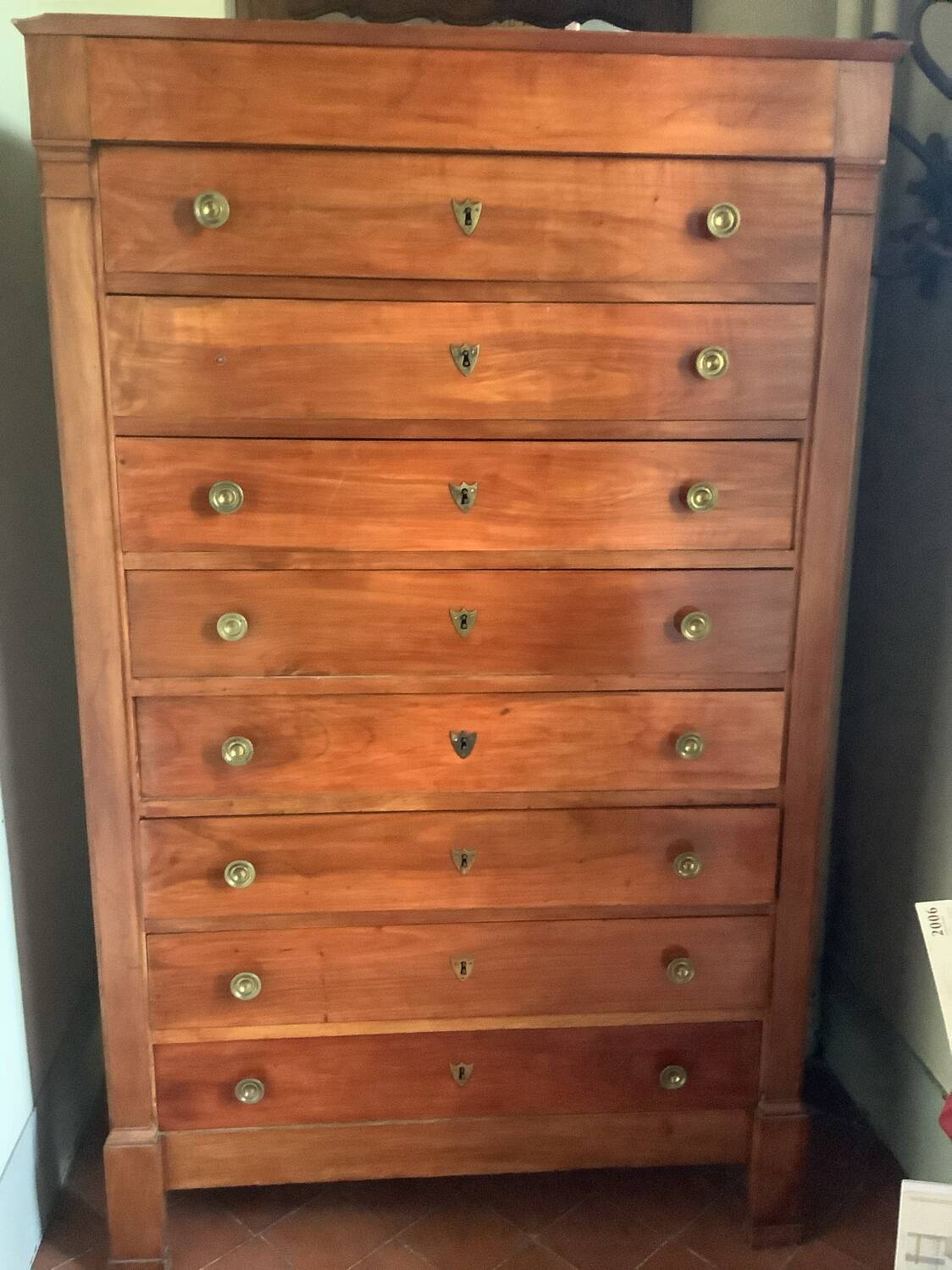 Solid wood weekly planner