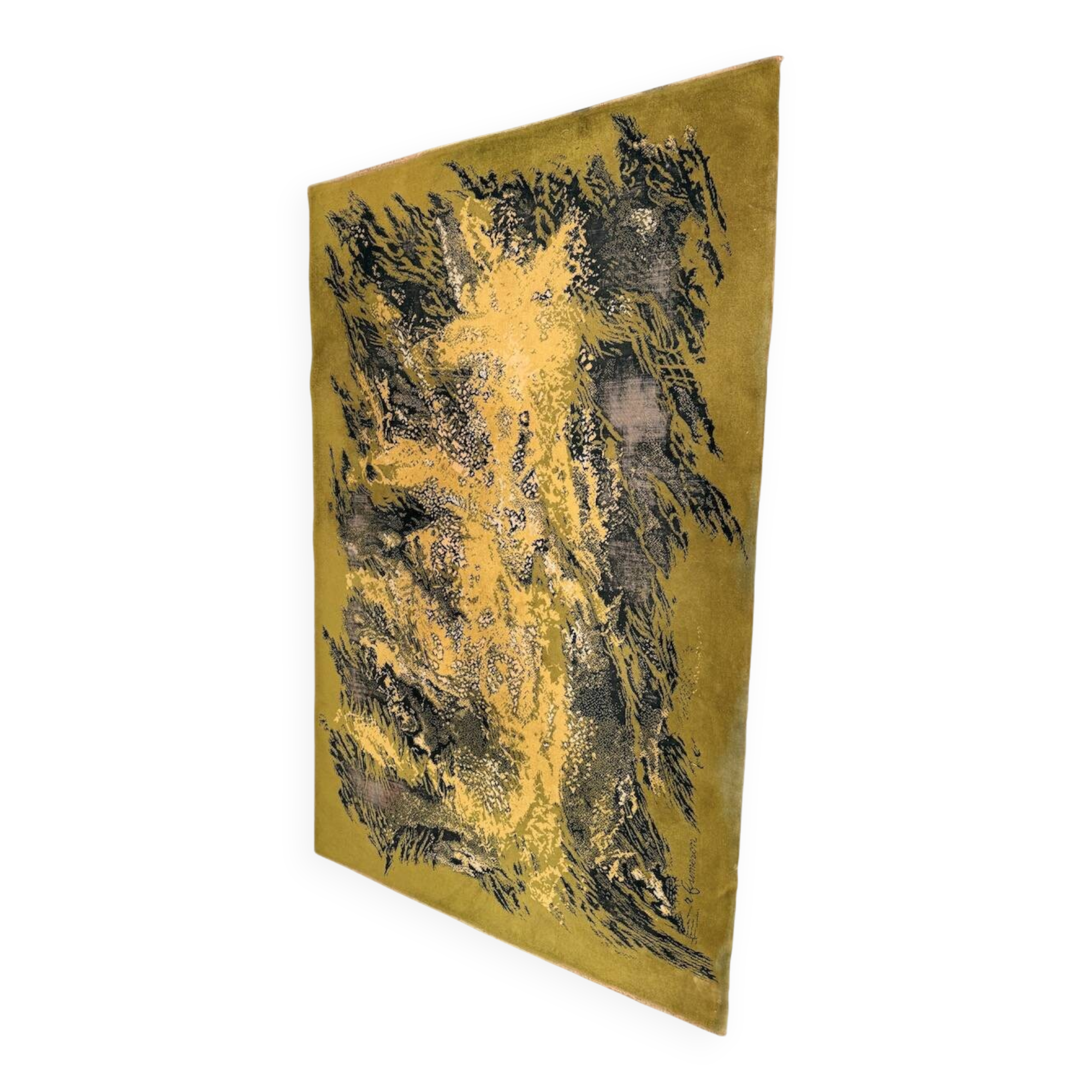 René Fumeron wool rug, 1960, Nevada model