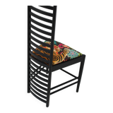 Mid-Century Modern Mackintosh "292 Hill House 1" Italian Pair of Ashwood Chairs