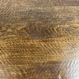 Brutalist coffee table with tapered legs, dutch 1960s