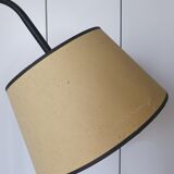 Floor lamp , scoubidou, and black painted metal