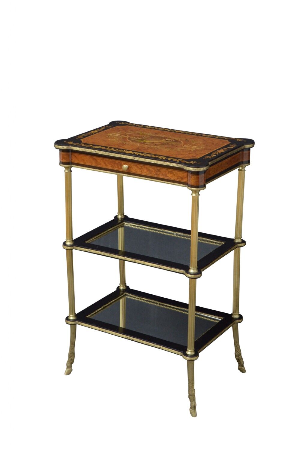 Table d'appoint du 19ème siècle en bois de thuya