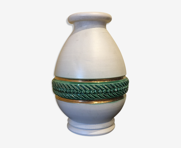 Vase céramique émaillée vintage