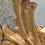 Old gilded mirror Louis XV style