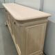 Vintage art deco style sideboard, 80s, pastel salom color