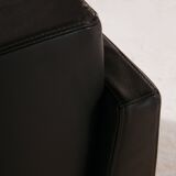 Visalia leather armchair by Coalesse
