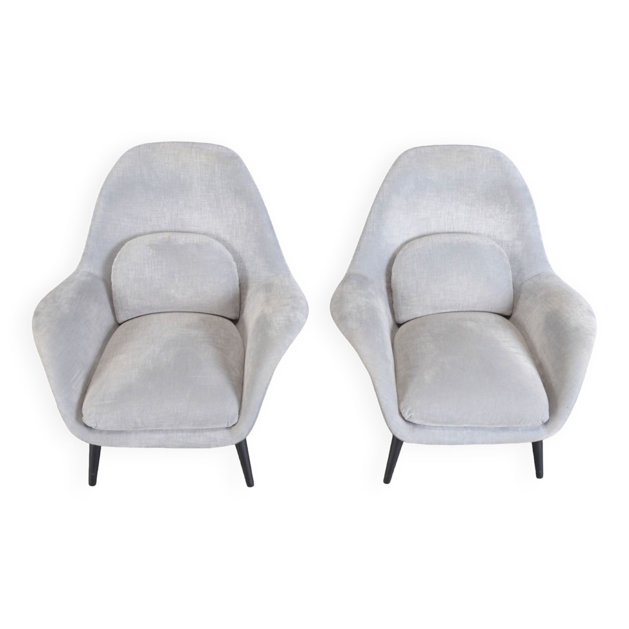Paire de fauteuils scandinaves édition Federicia