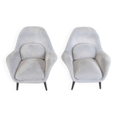 Paire de fauteuils scandinaves édition Federicia