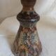 Pair of Courjault ceramic lamps