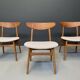 Chaises de salle à manger CH30 de Hans J. Wegner pour CARL HANSEN & SON