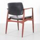 Pair of Scandinavian teak armchairs, model 66