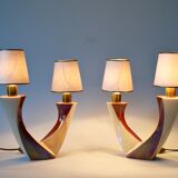 Pair of nightstands 50s Verceram