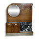 Large Art Deco entrance cloakroom