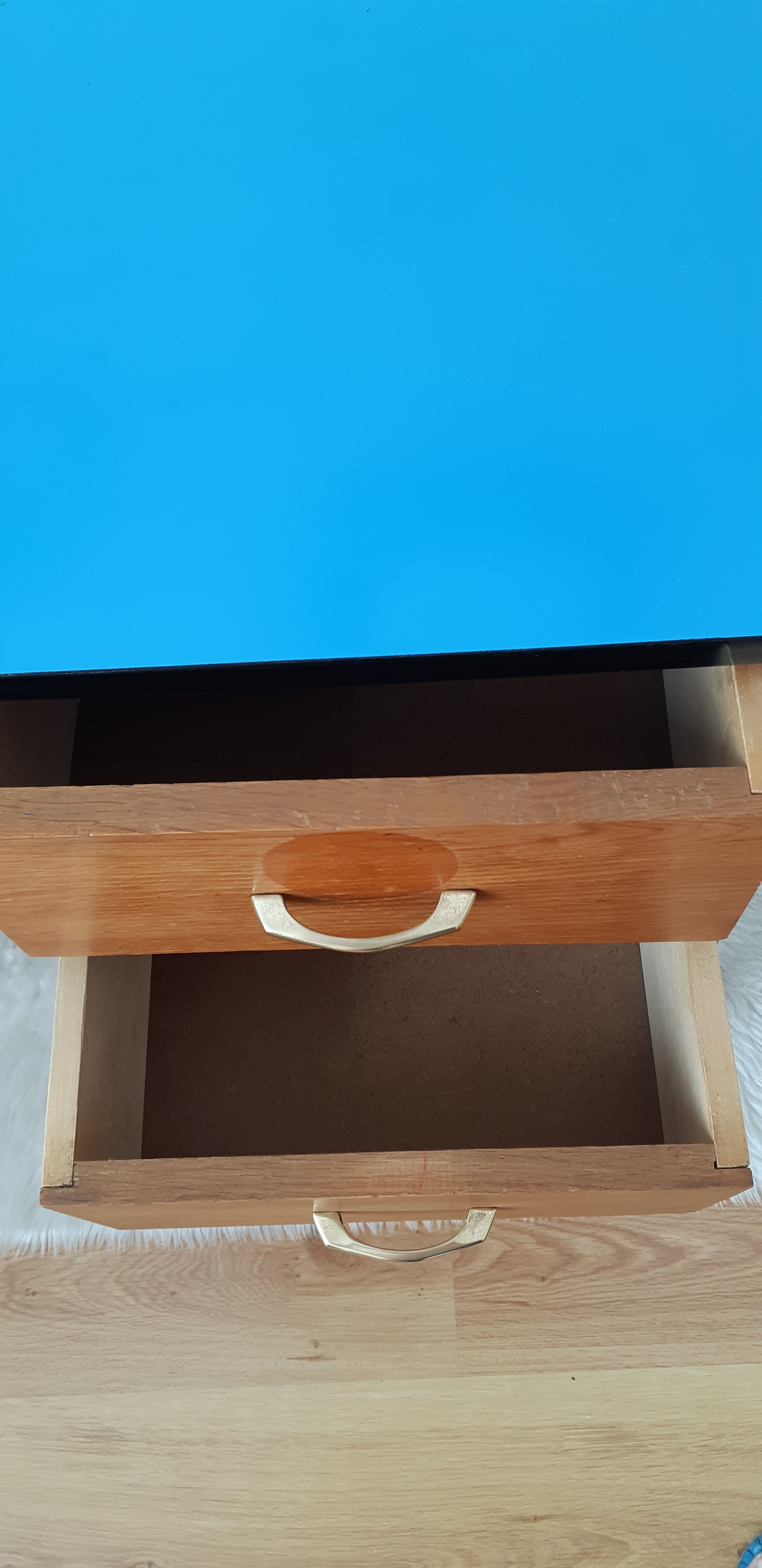 Vintage wood and formica desk