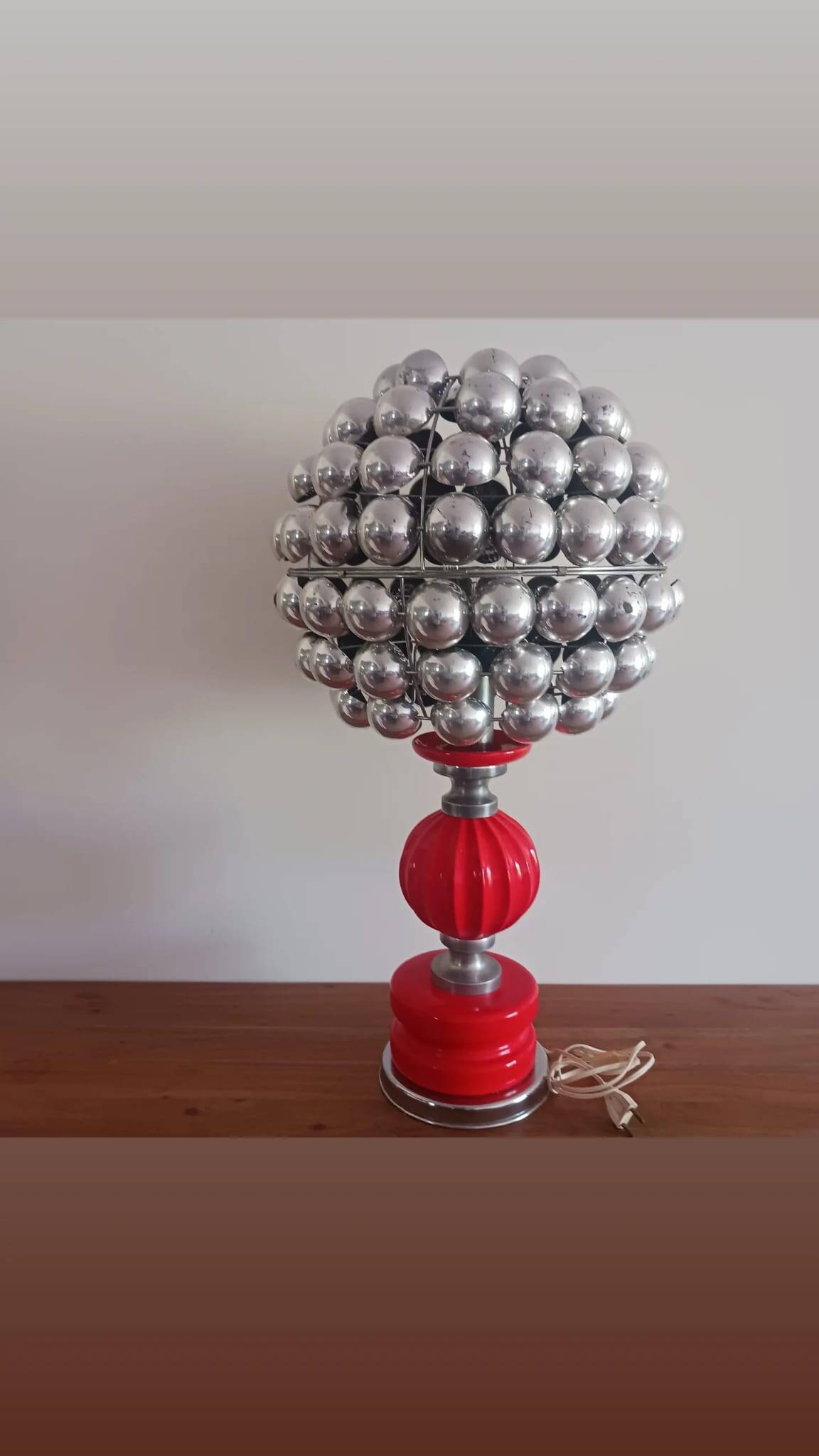 large space age lamp