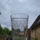 5 water glasses / crystal goblets