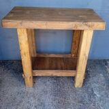 90cm old solid wood workbench