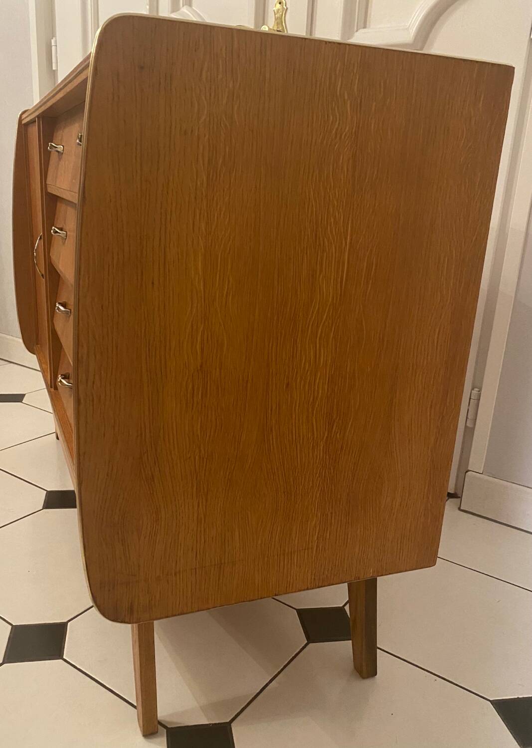 Vintage compass feet sideboard