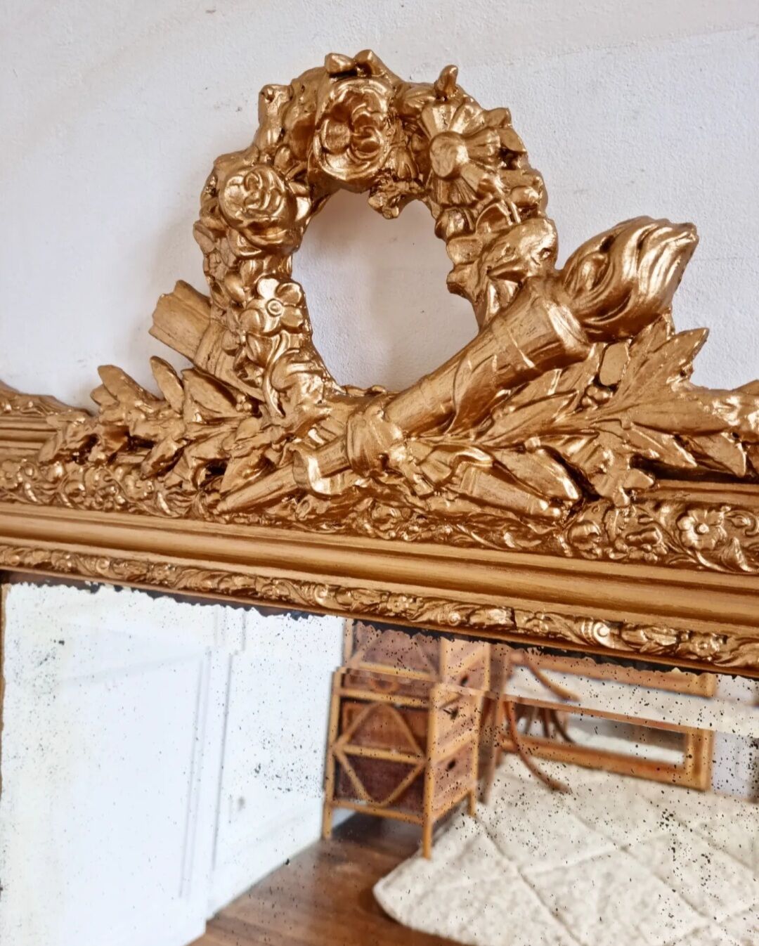 Old Mirror Napoleon III