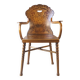 Art Nouveau armchair by Kohn - 1899 - No. 180, not Thonet.