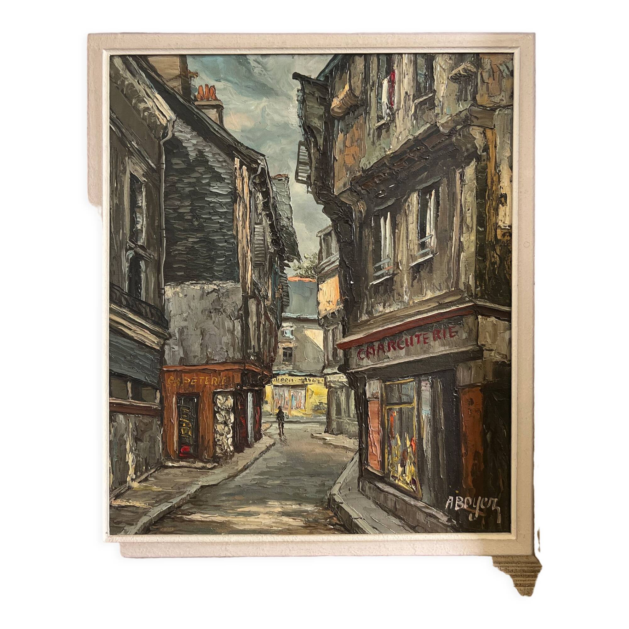 Oil on canvas by Andre Boyer - Painting