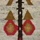 Woolen kelim wall hanging table runner Poland 1970’s
