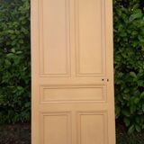 Porte palière 210,3x85,6cm ancienne moulurée
