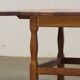 1960s mid-century brutalist Danish coffee table in oak attributed to Kjærnulf