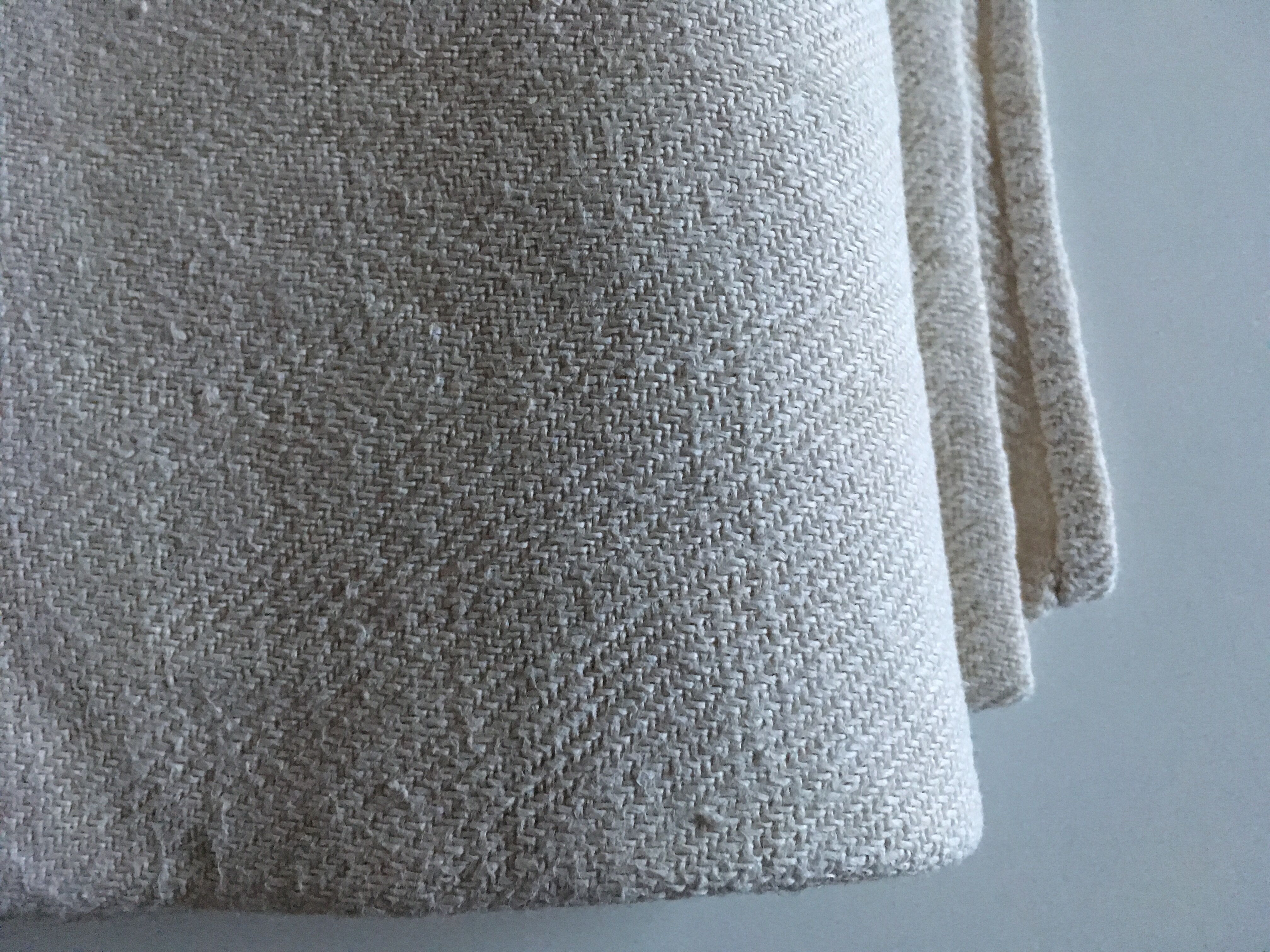 19th farm linen pig cloth