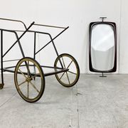 Vintage italian serving trolley, 1950s