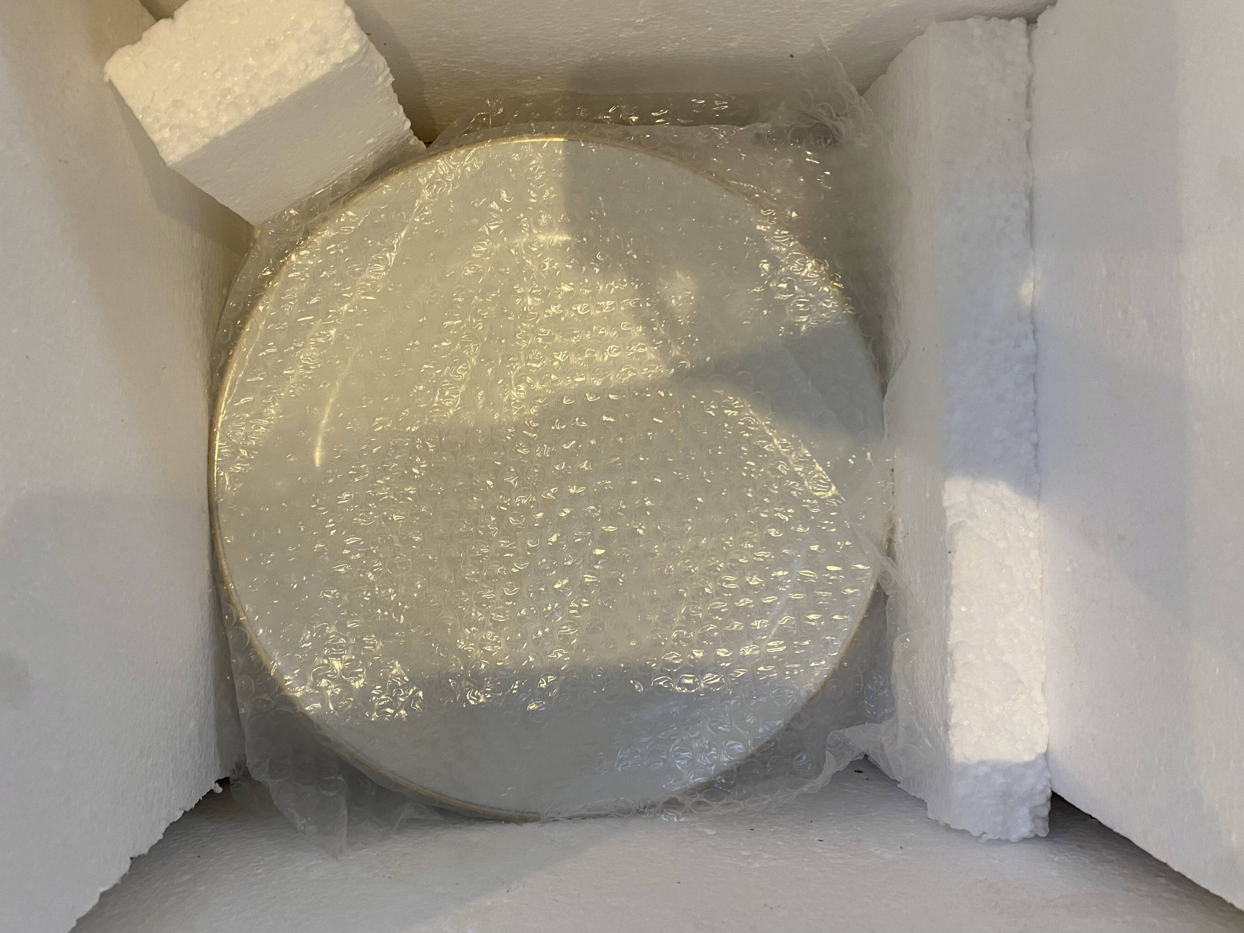 Vintage table service Limoges porcelain white with gold trim.