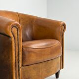 Set of 2 club armchairs
