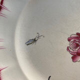 Luneville Keller Guertin - 6 floral pattern plates