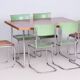 Original Bauhaus Dining Table attributed to Mücke Melder, Former Czechoslovakia, 1930s