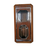 Wooden and glass showcase