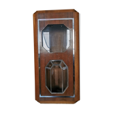 Wooden and glass showcase