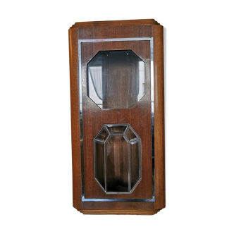 Wooden and glass showcase